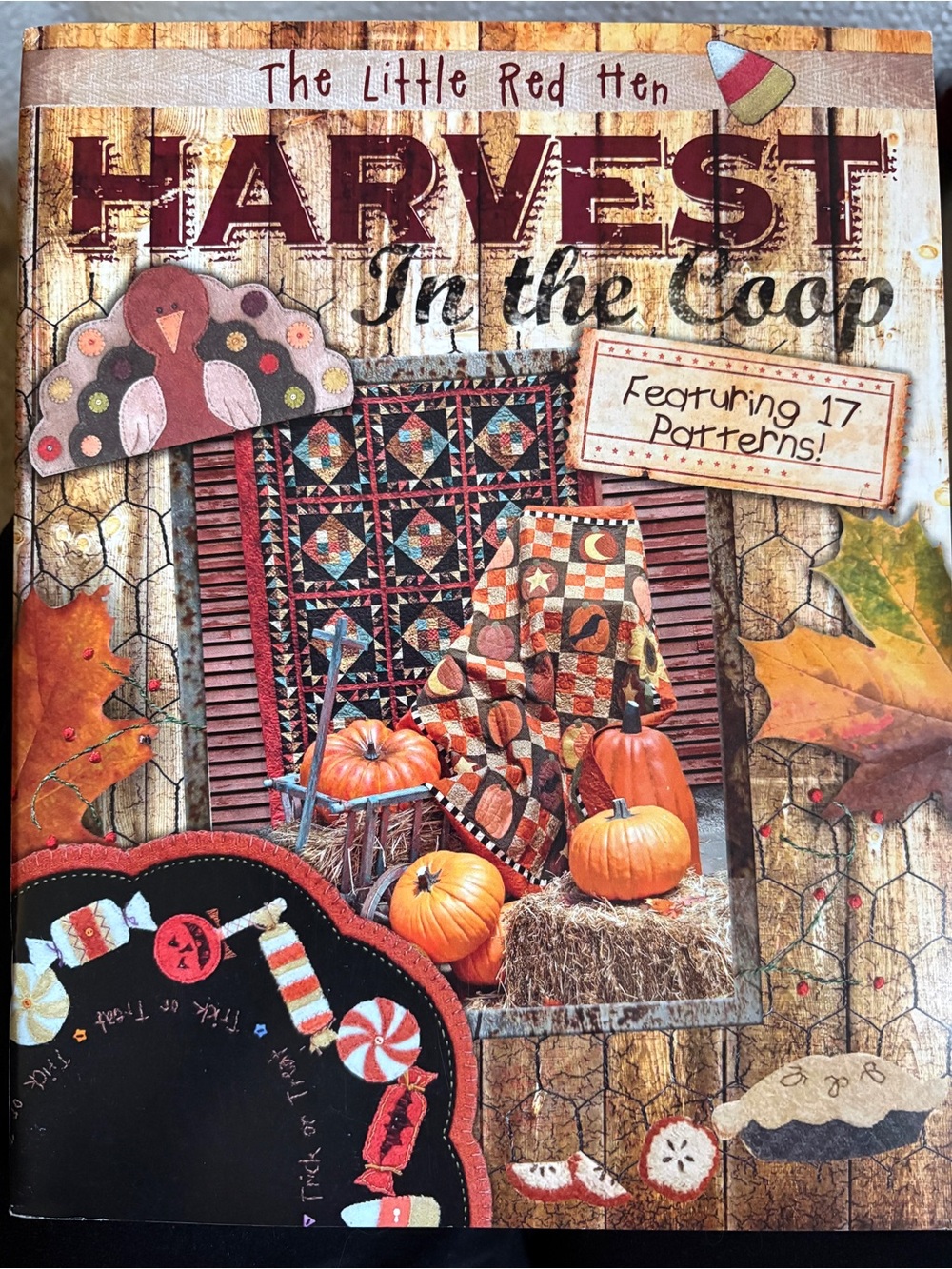 The Little Red Hen Harvest in the Coop, Pattern Book